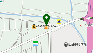 まるまつ 新田東店の地図画像