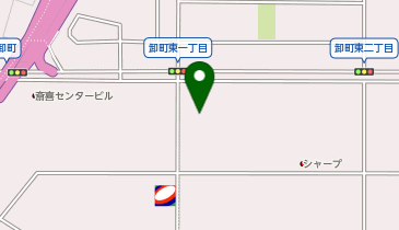 コーヨー久永株式会社東北支店の地図画像