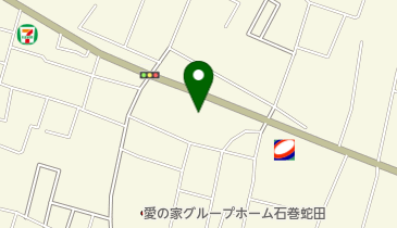 ブックオフ石巻蛇田店の地図画像