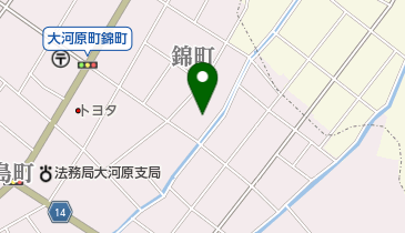 ロングラン小野美奈子の地図画像