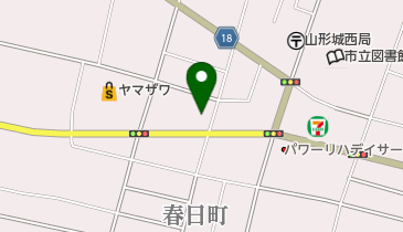 TENka山形店の地図画像