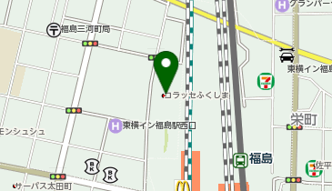 福島県商工会館(一般社団法人)の地図画像