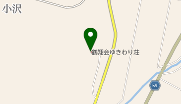 ゆきわり荘の地図画像