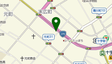 セレクトコーヒーショップピースピースの地図画像