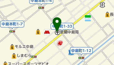 富国生命保険相互会社室蘭営業所の地図画像