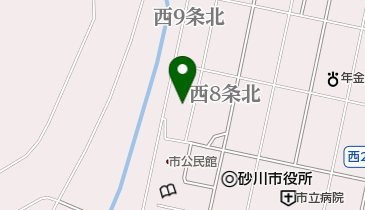 砂川市役所 市民部 子ども通園センターの地図画像