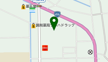 フルールマルシェの地図画像