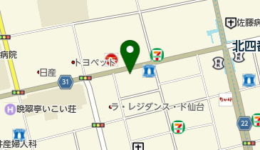 美容室・ビセの地図画像