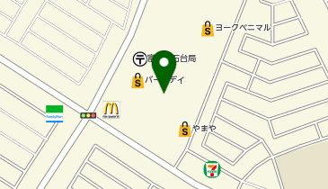 うさちゃんクリーニング生協明石台店の地図画像