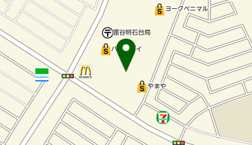 アイザワ補聴器コーナーメガネの相沢明石台店の地図画像