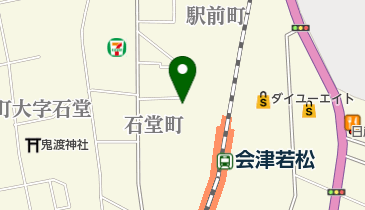 若松2号店キオスクの地図画像