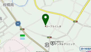 うさちゃんクリーニングコープマート国見店の地図画像