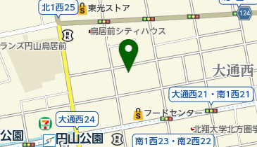 ギャラリー円山の地図画像