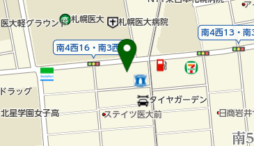 パルス薬局 札幌中央店の地図画像