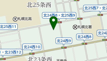 グランシャリオ北24条店の地図画像