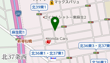 株式会社北洋装建の地図画像