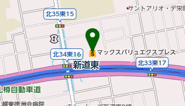 レディースショップとおりゃんせ新道店の地図画像