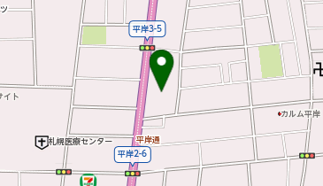 まごころベルサービス札幌の地図画像