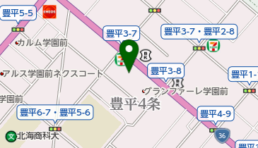 ドリームズ・カム・トゥルー豊平店の地図画像