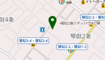検査サポート株式会社の地図画像