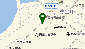 三輪生花店の地図画像