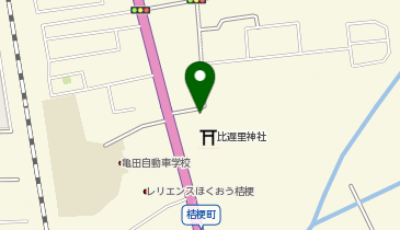 くるま屋まん函館の地図画像