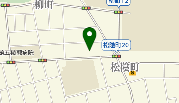 五稜郭動物病院の地図画像