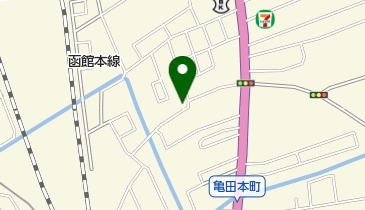しま美容室の地図画像