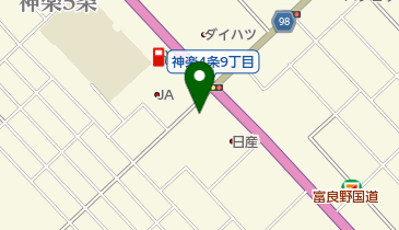 ホンダU-carべるべるの地図画像