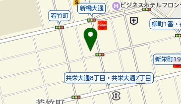 土屋ファースト・スカイステージ釧路管理員室の地図画像