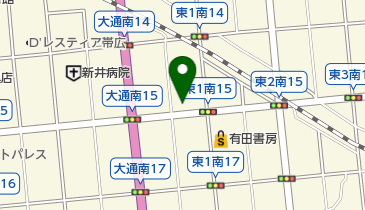 麻雀じゃんぐるの地図画像