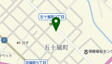 創デンタルラボラトリーの地図画像