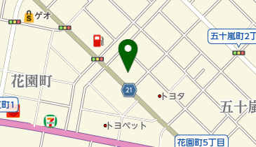 ハート薬局の地図画像