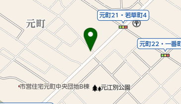 クラウン理美容室の地図画像