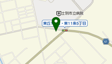 ヒロ理容院の地図画像