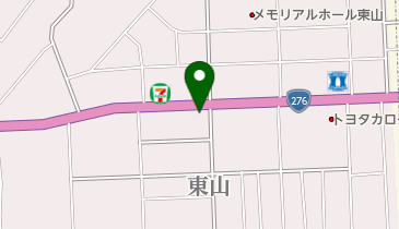 ヘアースタジオグルームの地図画像