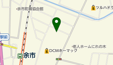 余市テラスの地図画像