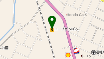 レフボン遠軽みなみ店の地図画像