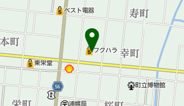 フラワーショップ清香フクハラ店の地図画像