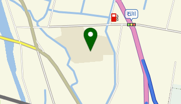 弘前市役所石川児童館の地図画像