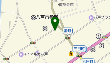 弘前大学八戸サテライトの地図画像