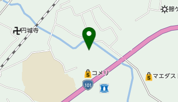 和菓子処山ざきの地図画像