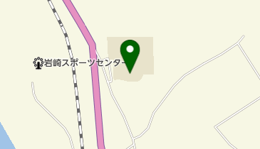 深浦町立 いわさき小学校の地図画像