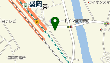 株式会社スリムビューティハウス盛岡店の地図画像