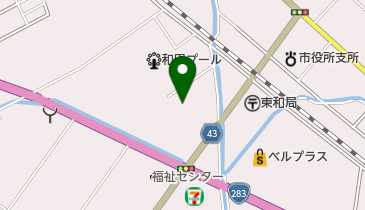 花巻市 土沢振興センターの地図画像