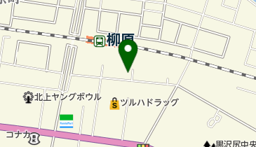 梅木クリーニング店の地図画像