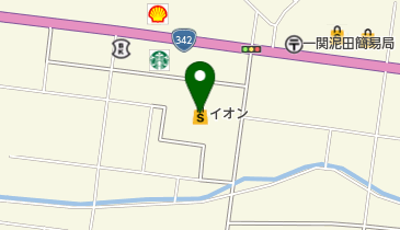 ハニーズ一関イオン店の地図画像