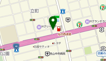 健康の館の地図画像