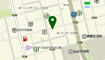 クリーニングタカノ 二日町店の地図画像
