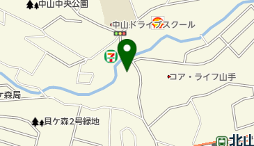 グループホームやまてまちの地図画像